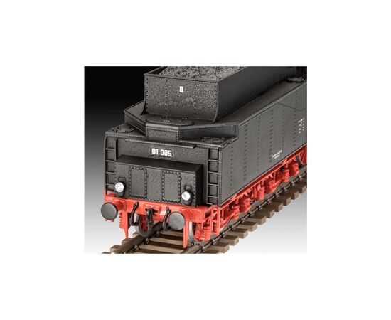 Сборная модель Revell Экспресс локомотив BR01 с тендером 2'2 T32 уровень 4,1:87 (RVL-02172), изображение 7 Сборная модель Revell Экспресс локомотив BR01 с тендером 2'2 T32 уровень 4,1:87 (RVL-02172), изображение 7
