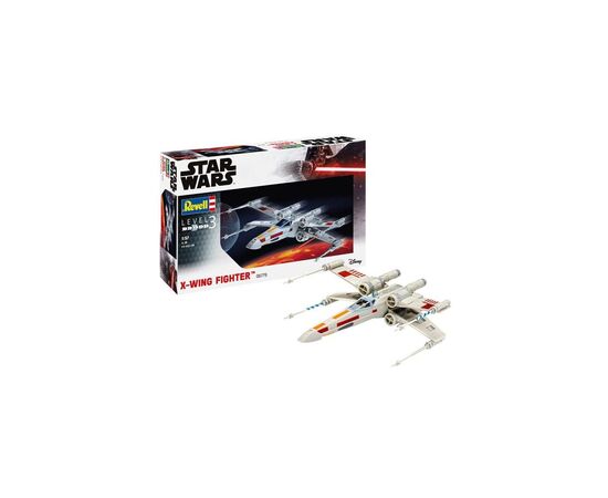 Сборная модель Revell Звездный истребитель X-крыл уровень 3, 1:57 (RVL-06779), изображение 2 Сборная модель Revell Звездный истребитель X-крыл уровень 3, 1:57 (RVL-06779), изображение 2