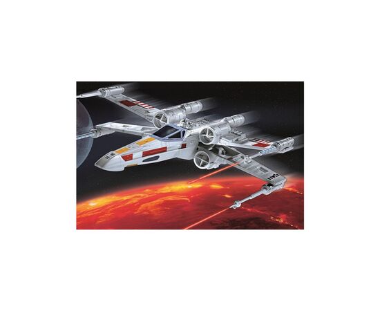 Сборная модель Revell Звездный истребитель X-крыл уровень 3, 1:57 (RVL-06779), изображение 4 Сборная модель Revell Звездный истребитель X-крыл уровень 3, 1:57 (RVL-06779), изображение 4