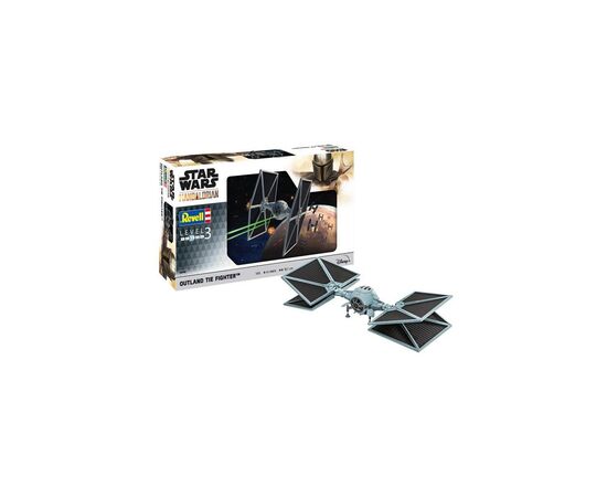 Сборная модель Revell Звездный СИД-истребитель Outland из сериала "Мандалорец" уровень 3, 1:65 (RVL-06782), изображение 2 Сборная модель Revell Звездный СИД-истребитель Outland из сериала "Мандалорец" уровень 3, 1:65 (RVL-06782), изображение 2