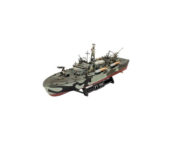 Сборная модель Revell Катер Patrol Torpedo Boat PT-579/PT-588 уровень 4, 1:72 (RVL-05165), изображение 3 Сборная модель Revell Катер Patrol Torpedo Boat PT-579/PT-588 уровень 4, 1:72 (RVL-05165), изображение 3
