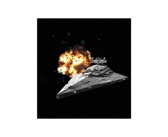 Сборная модель Revell Космический корабль Звездный Разрушитель уровень 3, 1:12300 (RVL-03609), изображение 4 Сборная модель Revell Космический корабль Звездный Разрушитель уровень 3, 1:12300 (RVL-03609), изображение 4