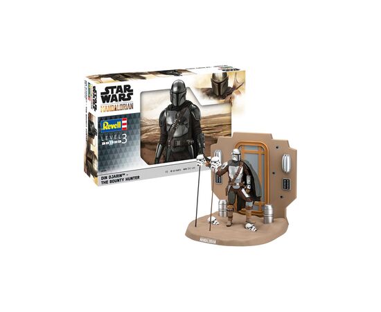 Сборная модель Revell Охотник за головами из сериала "Мандалорец" уровень 3, 1:9 (RVL-06784), изображение 2 Сборная модель Revell Охотник за головами из сериала "Мандалорец" уровень 3, 1:9 (RVL-06784), изображение 2