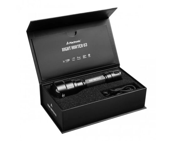 Ліхтар Mactronic Night Hunter 03 Focus 1150 Lm (THH0231), зображення 6 Ліхтар Mactronic Night Hunter 03 Focus 1150 Lm (THH0231), зображення 6
