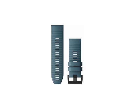 Ремінець до смарт-годинника Garmin fenix 6X 26mm QuickFit Lakeside Blue Silicone (010-12864-03)