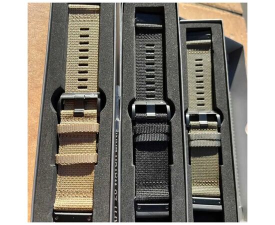 Ремешок для смарт-часов Garmin Tactix 7, 26mm QuickFit, Coyote Tan Nylon (010-13010-11), изображение 5 Ремешок для смарт-часов Garmin Tactix 7, 26mm QuickFit, Coyote Tan Nylon (010-13010-11), изображение 5