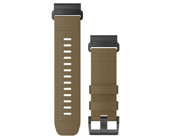 Ремешок для смарт-часов Garmin Tactix 7, 26mm QuickFit, Coyote Tan Nylon (010-13010-11)