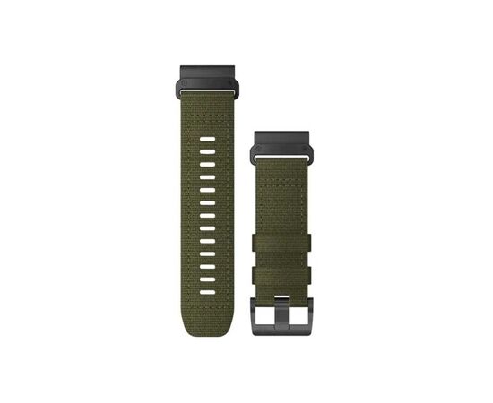 Ремешок для смарт-часов Garmin Tactix 7, 26mm QuickFit, Ranger Green Nylon (010-13010-10), изображение 2 Ремешок для смарт-часов Garmin Tactix 7, 26mm QuickFit, Ranger Green Nylon (010-13010-10), изображение 2