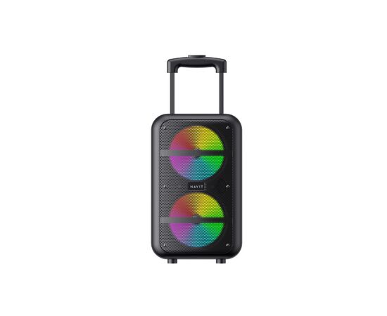 Акустическая система Havit HV-SQ116BT 10W RGB Black (HV-SQ116BT), изображение 2 Акустическая система Havit HV-SQ116BT 10W RGB Black (HV-SQ116BT), изображение 2