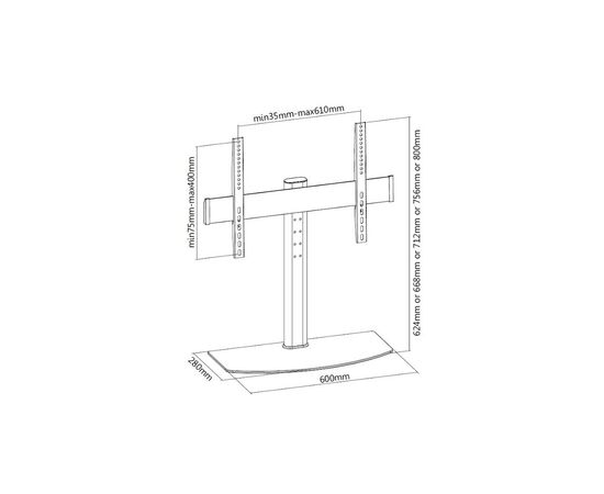 Кронштейн ITech KFS-2, изображение 2 Кронштейн ITech KFS-2, изображение 2