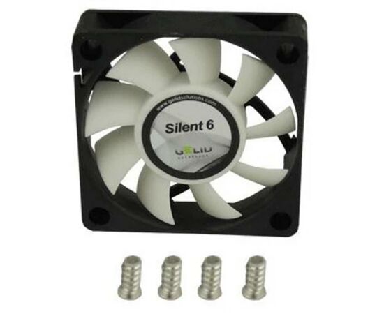 Кулер для корпуса Gelid Solutions Silent 6 60 mm (FN-SX06-32), изображение 2 Кулер для корпуса Gelid Solutions Silent 6 60 mm (FN-SX06-32), изображение 2