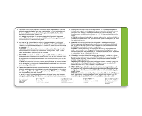 Автомобільний очисник Sonax PROFILINE SpeedProtect 1 л (288405), зображення 2 Автомобільний очисник Sonax PROFILINE SpeedProtect 1 л (288405), зображення 2