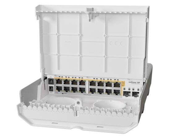 Коммутатор сетевой Mikrotik CRS318-16P-25+OUT