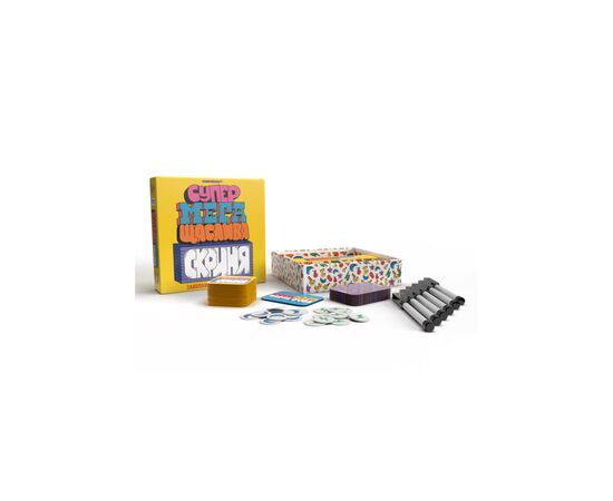 Настольная игра Feelindigo Супер мега счастливый сундук (Super Mega Lucky Box), украинский (FI22043), изображение 3 Настольная игра Feelindigo Супер мега счастливый сундук (Super Mega Lucky Box), украинский (FI22043), изображение 3