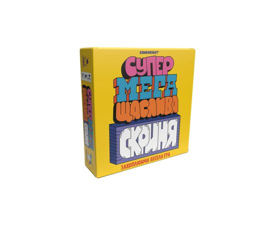 Настольная игра Feelindigo Супер мега счастливый сундук (Super Mega Lucky Box), украинский (FI22043)