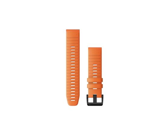Ремінець до смарт-годинника Garmin fenix 6 22mm QuickFit Ember Orange Silicone (010-12863-01)