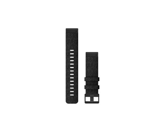 Ремінець до смарт-годинника Garmin fenix 6 22mm QuickFit Heathered Black Nylon (010-12863-07)