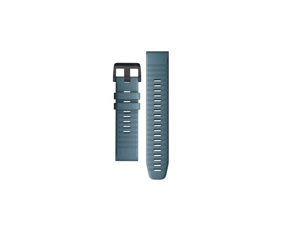 Ремешок для смарт-часов Garmin fenix 6 22mm QuickFit Lakeside Blue Silicone (010-12863-03)