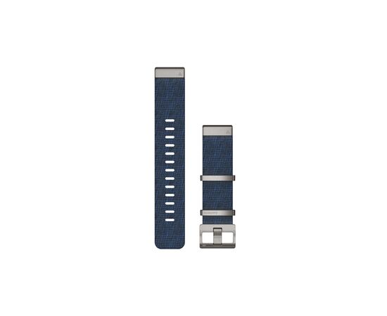 Ремешок для смарт-часов Garmin MARQ, QuickFit 22m, Jacquard Weave Nylon Strap, Indigo (010-12738-02)