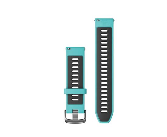 Ремешок для смарт-часов Garmin Replacement Band, Forerunner 265, Aqua, 22mm (010-11251-A2), изображение 2 Ремешок для смарт-часов Garmin Replacement Band, Forerunner 265, Aqua, 22mm (010-11251-A2), изображение 2