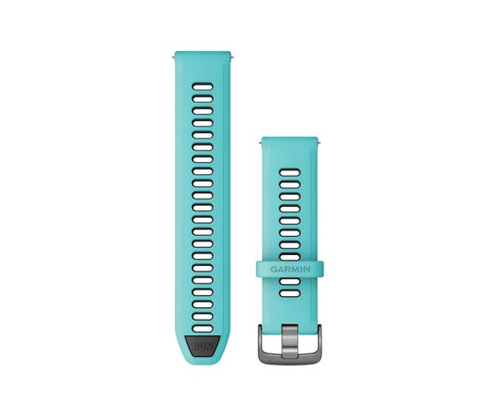 Ремешок для смарт-часов Garmin Replacement Band, Forerunner 265, Aqua, 22mm (010-11251-A2)