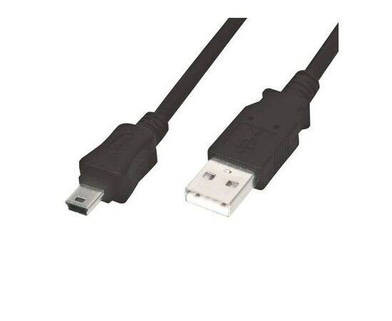 Кабель mini USB2.0 AM/5PM Digitus (AK-300108-018-S)