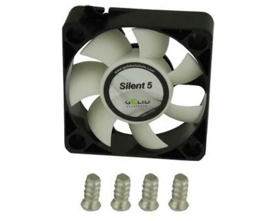 Кулер для корпуса Gelid Solutions Silent 5 50 mm (FN-SX05-40), изображение 2 Кулер для корпуса Gelid Solutions Silent 5 50 mm (FN-SX05-40), изображение 2