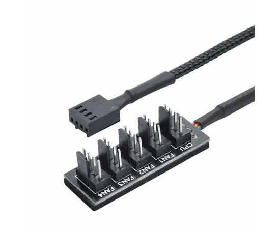 Контроллер вентилятора Gelid Solutions для подключения PWM вентиляторов (FC-PWM-04), изображение 2 Контроллер вентилятора Gelid Solutions для подключения PWM вентиляторов (FC-PWM-04), изображение 2