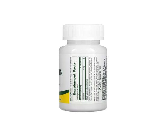 Амінокислота Natures Plus Мелатонін Швидкодіючий, 1 мг, Fast Acting Melatonin, 90 табле (NAP-47624), зображення 2 Амінокислота Natures Plus Мелатонін Швидкодіючий, 1 мг, Fast Acting Melatonin, 90 табле (NAP-47624), зображення 2
