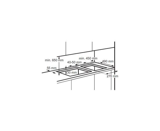 Варочная поверхность Electrolux EGC3322NVK, изображение 4 Варочная поверхность Electrolux EGC3322NVK, изображение 4