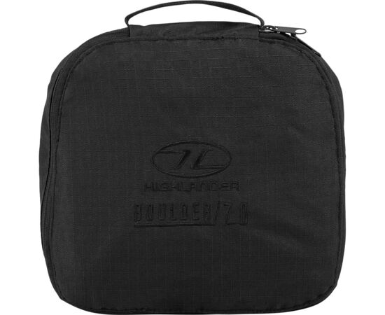 Сумка дорожная Highlander Boulder Duffle Bag 70L Black RUC270-BK (929804), изображение 3 Сумка дорожная Highlander Boulder Duffle Bag 70L Black RUC270-BK (929804), изображение 3