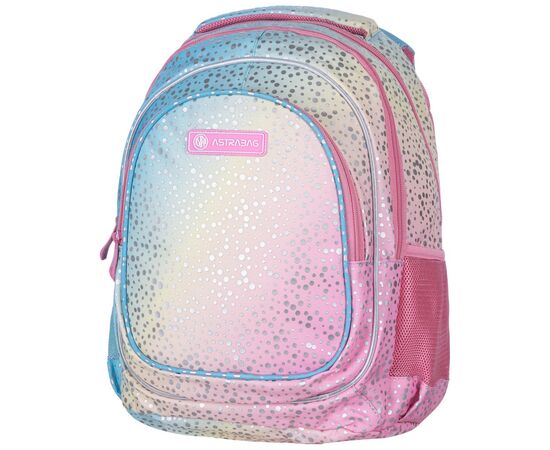 Рюкзак школьный Astrabag AB330 Rainbow dust з сріблястим ефектом 39х28х15 см (502022102), изображение 2 Рюкзак школьный Astrabag AB330 Rainbow dust з сріблястим ефектом 39х28х15 см (502022102), изображение 2