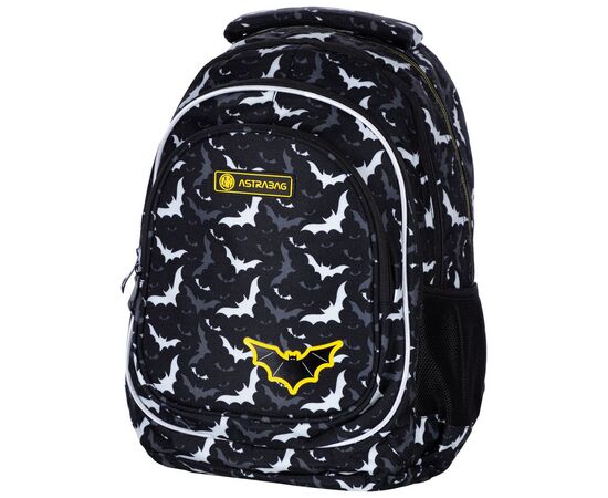 Рюкзак школьный Astrabag AB420 Night bats 39х28х15 см (502022098), изображение 2 Рюкзак школьный Astrabag AB420 Night bats 39х28х15 см (502022098), изображение 2