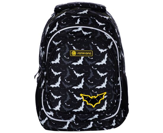 Рюкзак шкільний Astrabag AB420 Night bats 39х28х15 см (502022098)