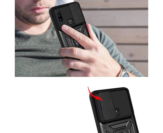 Чехол для моб. телефона BeCover Military Motorola Moto E20 Black (707400), изображение 3 Чехол для моб. телефона BeCover Military Motorola Moto E20 Black (707400), изображение 3