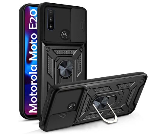 Чехол для моб. телефона BeCover Military Motorola Moto E20 Black (707400)