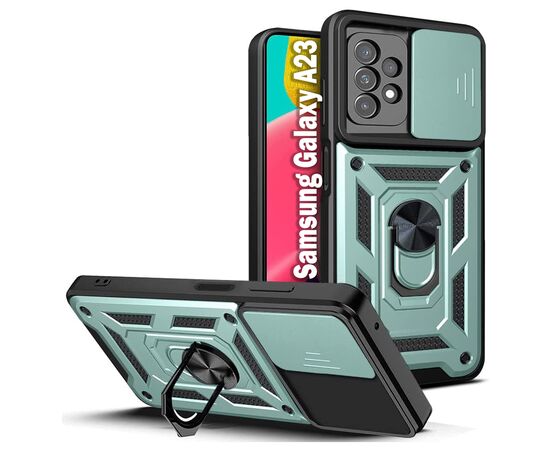 Чохол до моб. телефона BeCover Military Samsung Galaxy A23 SM-A235 Dark Green (707376)