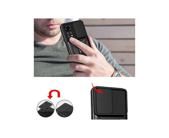 Чехол для моб. телефона BeCover Military Xiaomi Redmi Note 11 / Note 11S Black (707413), изображение 4 Чехол для моб. телефона BeCover Military Xiaomi Redmi Note 11 / Note 11S Black (707413), изображение 4