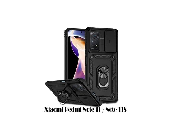 Чехол для моб. телефона BeCover Military Xiaomi Redmi Note 11 / Note 11S Black (707413)