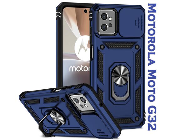 Чохол до моб. телефона BeCover Military Motorola Moto G32 Blue (708178)