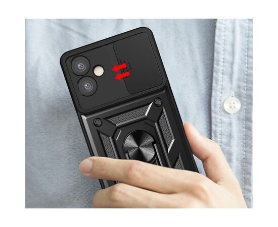 Чехол для мобильного телефона BeCover Military Samsung Galaxy A04e SM-A042 Black (708805), изображение 4 Чехол для мобильного телефона BeCover Military Samsung Galaxy A04e SM-A042 Black (708805), изображение 4