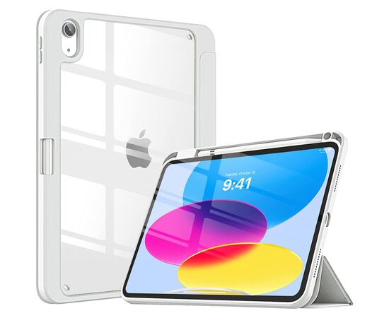 Чехол для планшета BeCover Removable Case mount Apple Pencil Apple iPad 10.9" 2022 Gray (708764), изображение 2 Чехол для планшета BeCover Removable Case mount Apple Pencil Apple iPad 10.9" 2022 Gray (708764), изображение 2