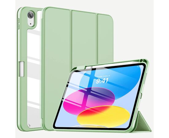 Чехол для планшета BeCover Removable Case mount Apple Pencil Apple iPad 10.9" 2022 Green (708762), изображение 2 Чехол для планшета BeCover Removable Case mount Apple Pencil Apple iPad 10.9" 2022 Green (708762), изображение 2