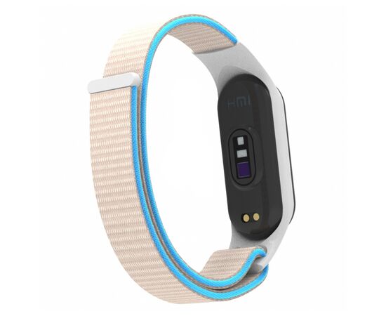 Ремешок для фитнес браслета Armorstandart нейлоновый для Xiaomi Mi Band 7/6/5/4 White/Red (ARM67846), изображение 2 Ремешок для фитнес браслета Armorstandart нейлоновый для Xiaomi Mi Band 7/6/5/4 White/Red (ARM67846), изображение 2