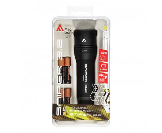Ліхтар Mactronic Sniper 3.2 (420 Lm) Silent Switch (THH0062), зображення 7 Ліхтар Mactronic Sniper 3.2 (420 Lm) Silent Switch (THH0062), зображення 7
