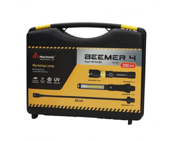 Фонарь Mactronic Beemer 4 Ultraviolet Focus 350 Lm + UV 390 nm USB (PWL0021), изображение 8 Фонарь Mactronic Beemer 4 Ultraviolet Focus 350 Lm + UV 390 nm USB (PWL0021), изображение 8