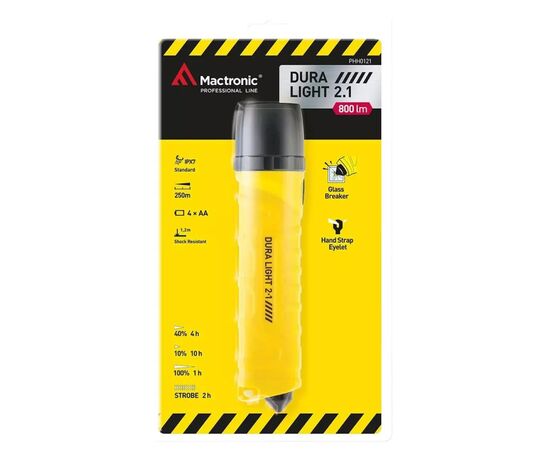 Фонарь Mactronic Dura Light 2.1 Glass Breaker 800 Lm (PHH0121), изображение 7 Фонарь Mactronic Dura Light 2.1 Glass Breaker 800 Lm (PHH0121), изображение 7