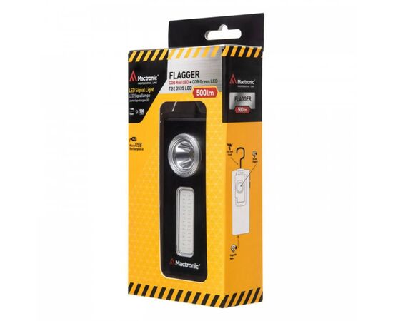 Ліхтар Mactronic Flagger Cool White/Red/Green 500 Lm USB (PHH0072), зображення 7 Ліхтар Mactronic Flagger Cool White/Red/Green 500 Lm USB (PHH0072), зображення 7