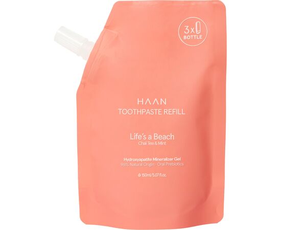 Зубная паста HAAN Life's A Beach Чай и мята запаска 150 мл (5060917120111)
