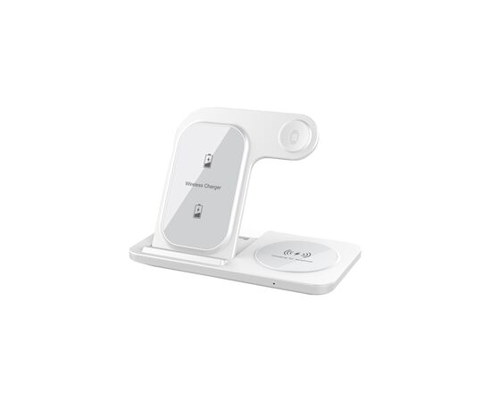 Зарядное устройство Proda Azeada Dual plate 15W 3 in 1 PD-W8 Wh (PD-W8-WH)